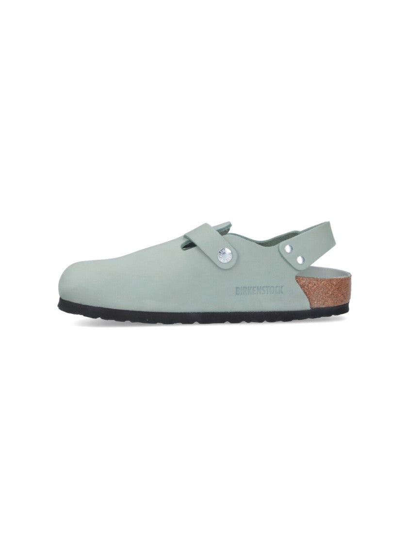 Birkenstock "Tokio" Mules – Aqua