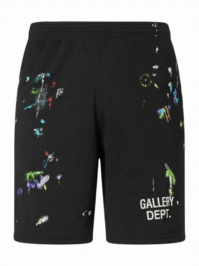 Gallery Dept. Relaxed-Fit Black Mesh Shorts