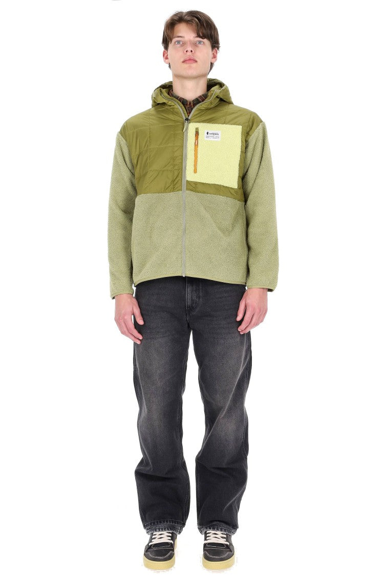 Cotopaxi Trico Model Teddy Full-Zip Hoodie With Hood