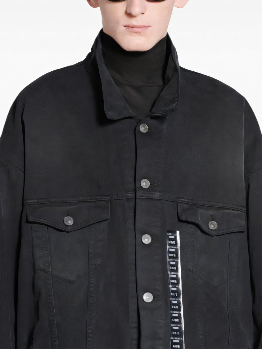 Balenciaga Black Denim Jacket