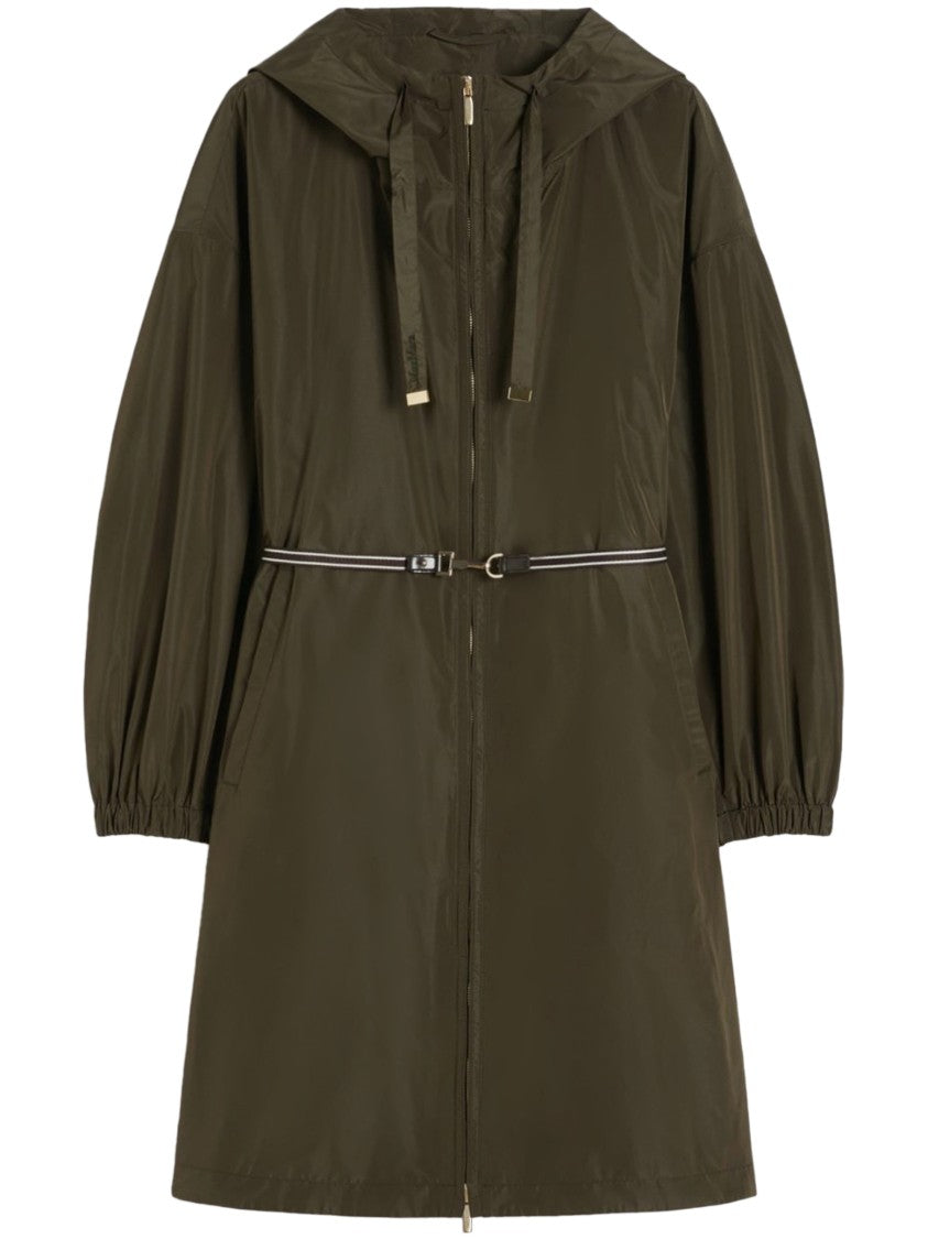 Max Mara Lightweight Waterproof Jacket With Adjustable Hood