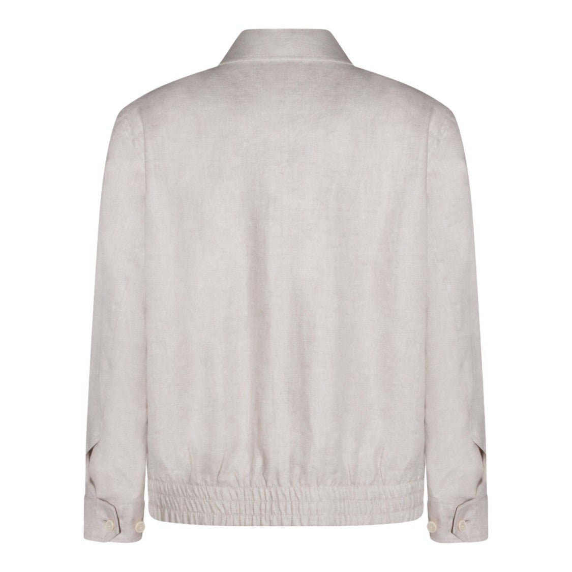 Lardini Sand Tailored Jacket With Structured Silhouette