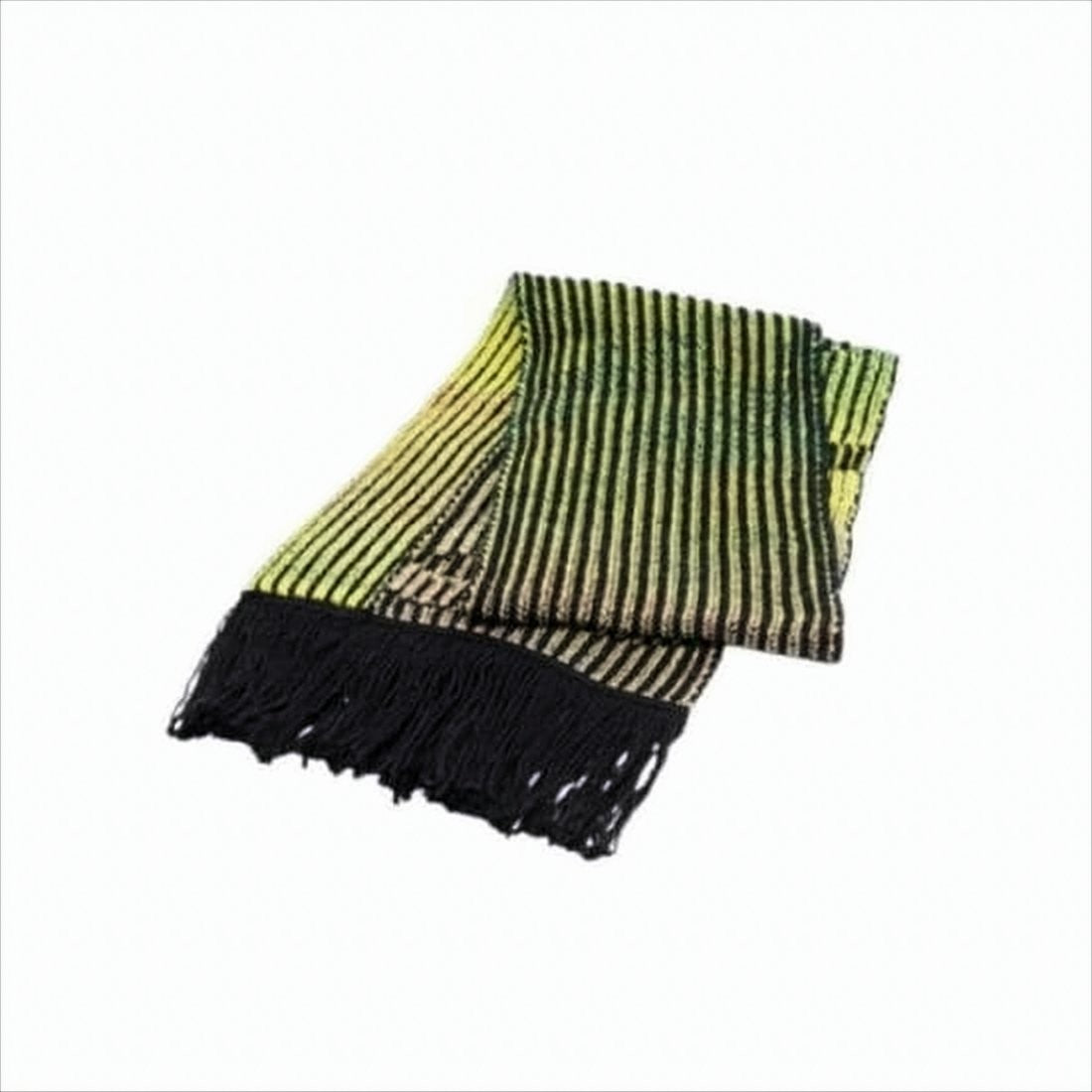 Diesel Gradient Striped Wool-Blend Scarf