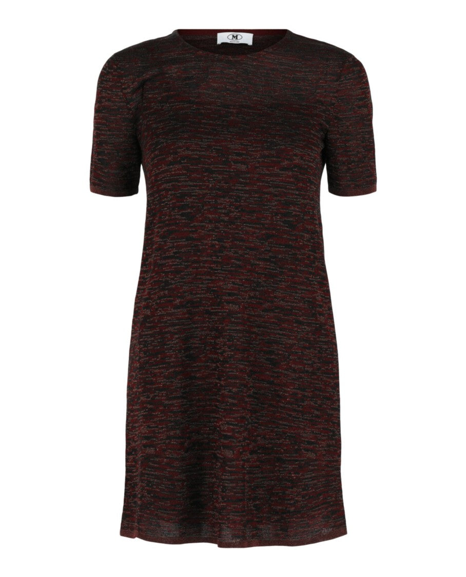 M Missoni Metallic Slub Knit Mini Dress