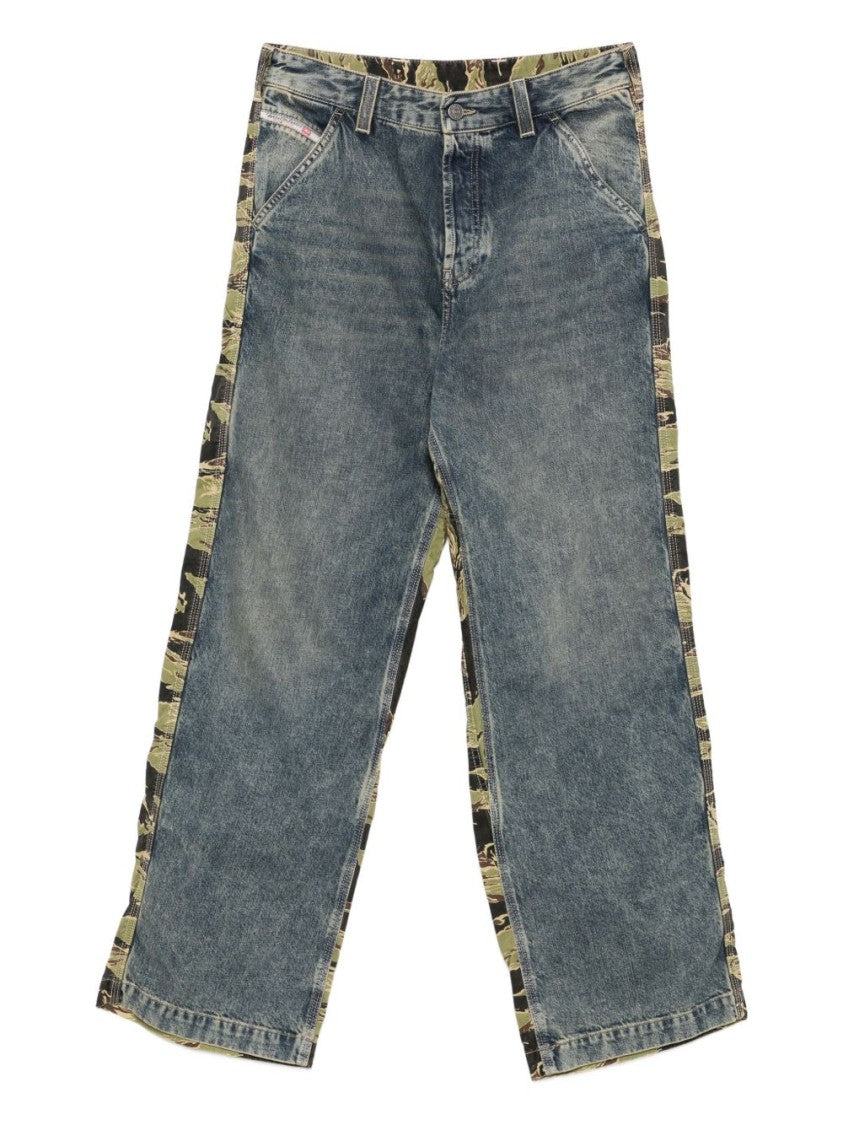 Diesel Relaxed Fit Denim Jeans