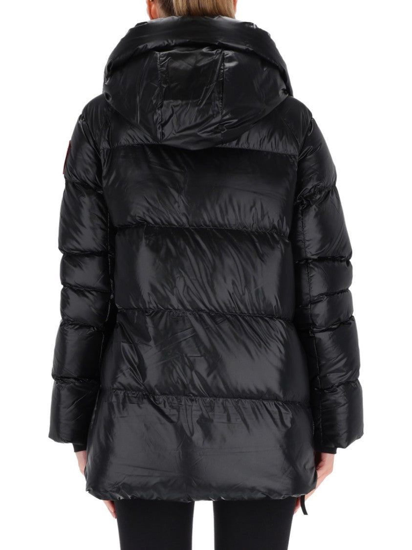 Canada Goose Glossy Quilted Black Jacket