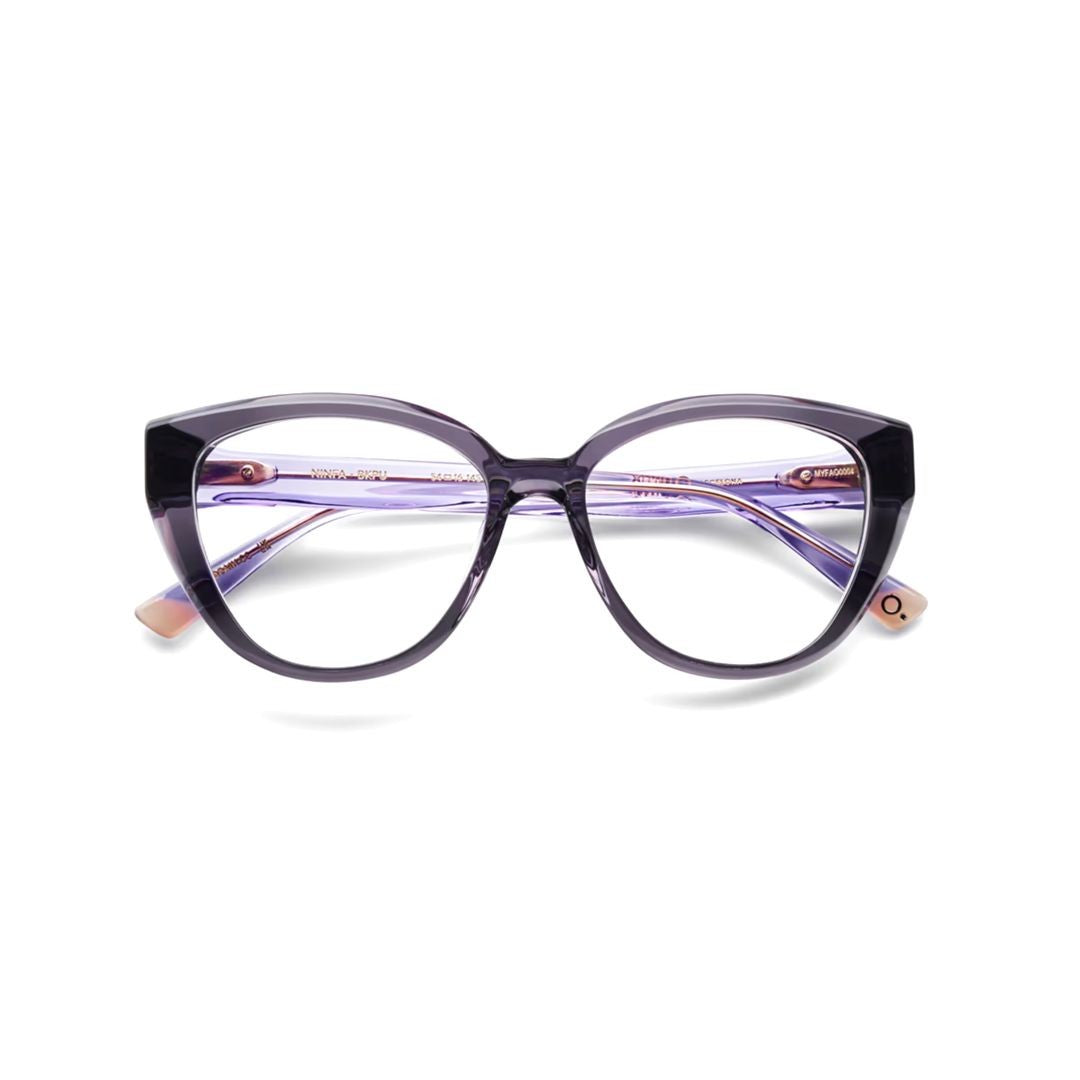 Etnia Barcelona Ninfa Cat-Eye Sunglasses With Translucent Purple Acetate Frame