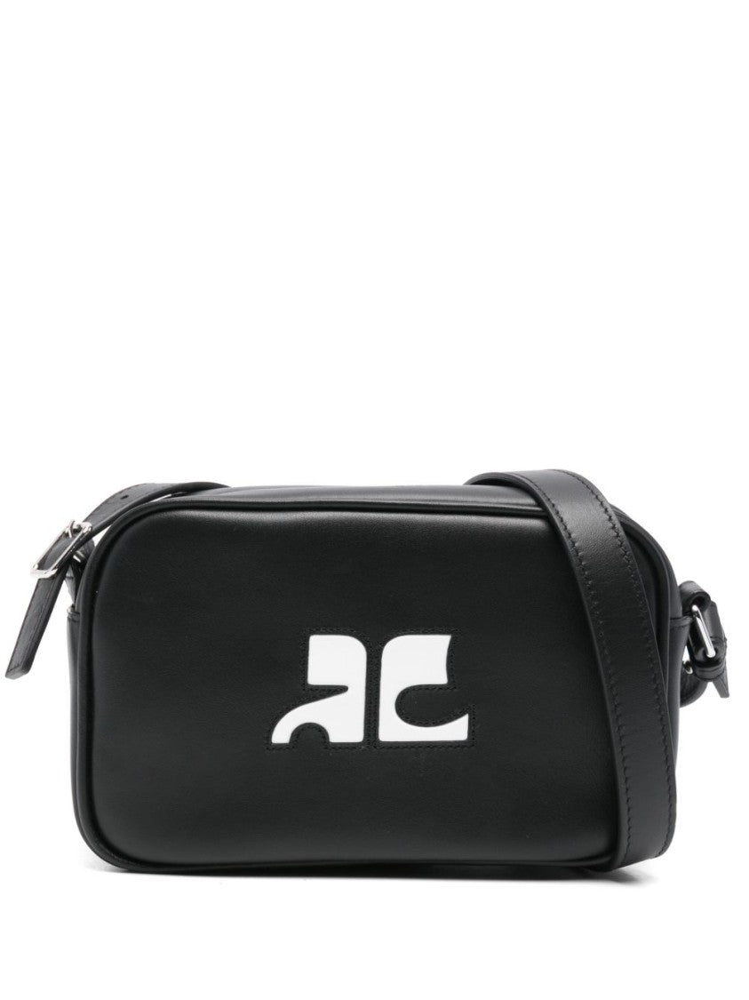 Courrèges Reedition Leather Camera Bag