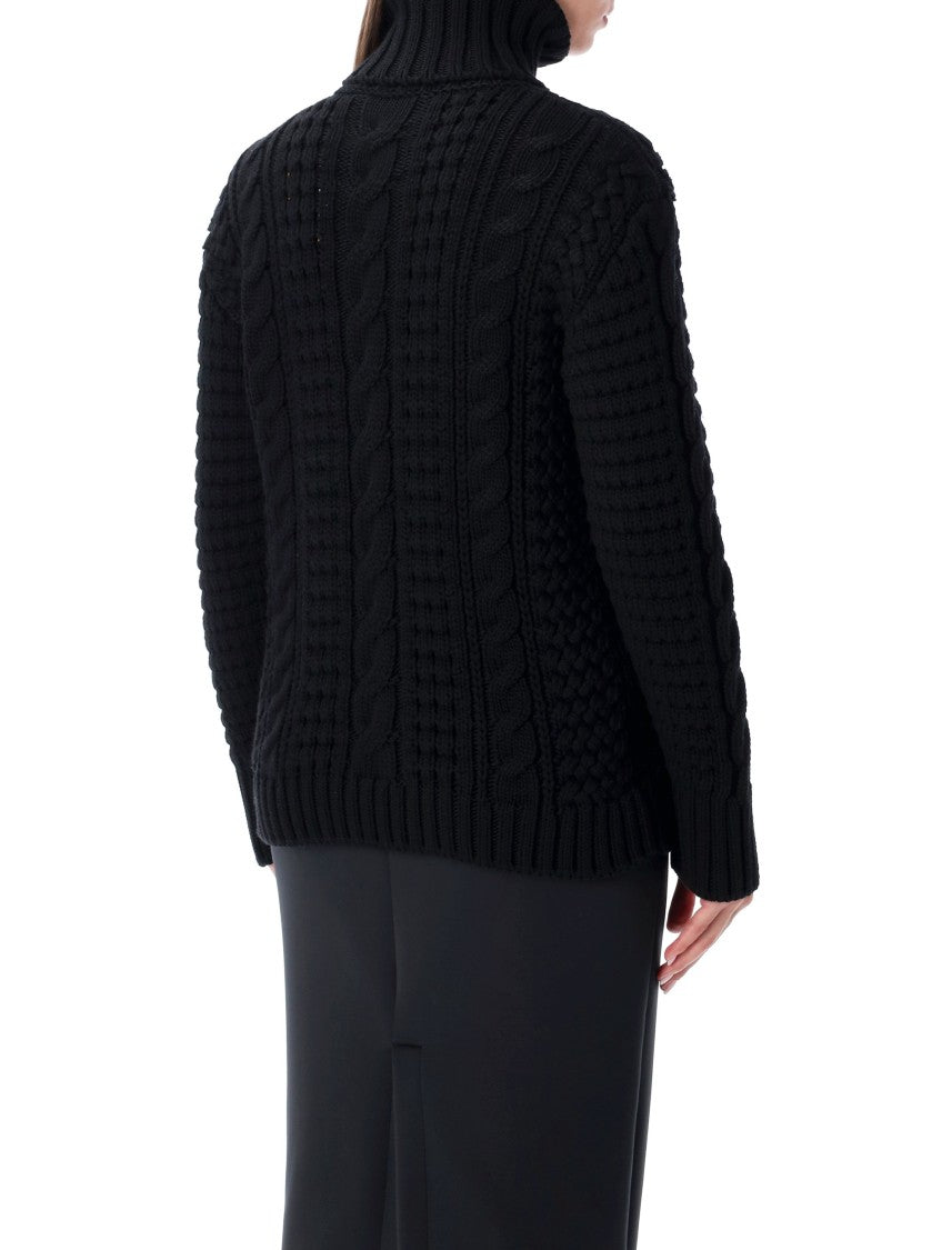 Moncler X Edward Enninful Oversized Wool Turtleneck Jumper