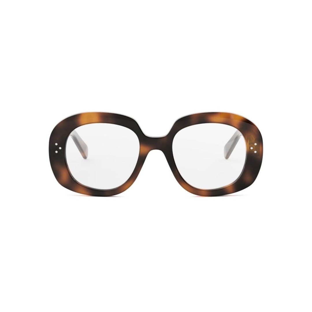 Celine Cl50162i Oversized Tortoiseshell Sunglasses