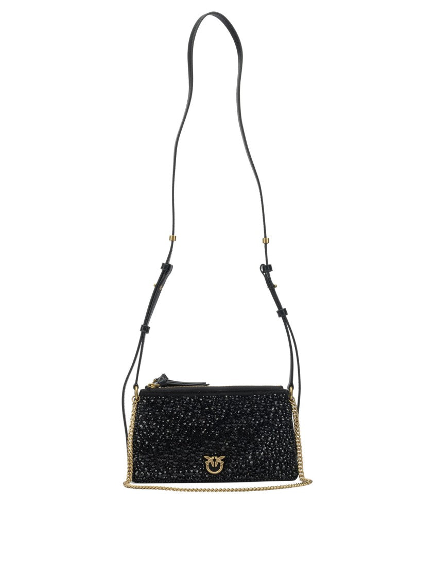 Pinko Leather Crossbody Bag