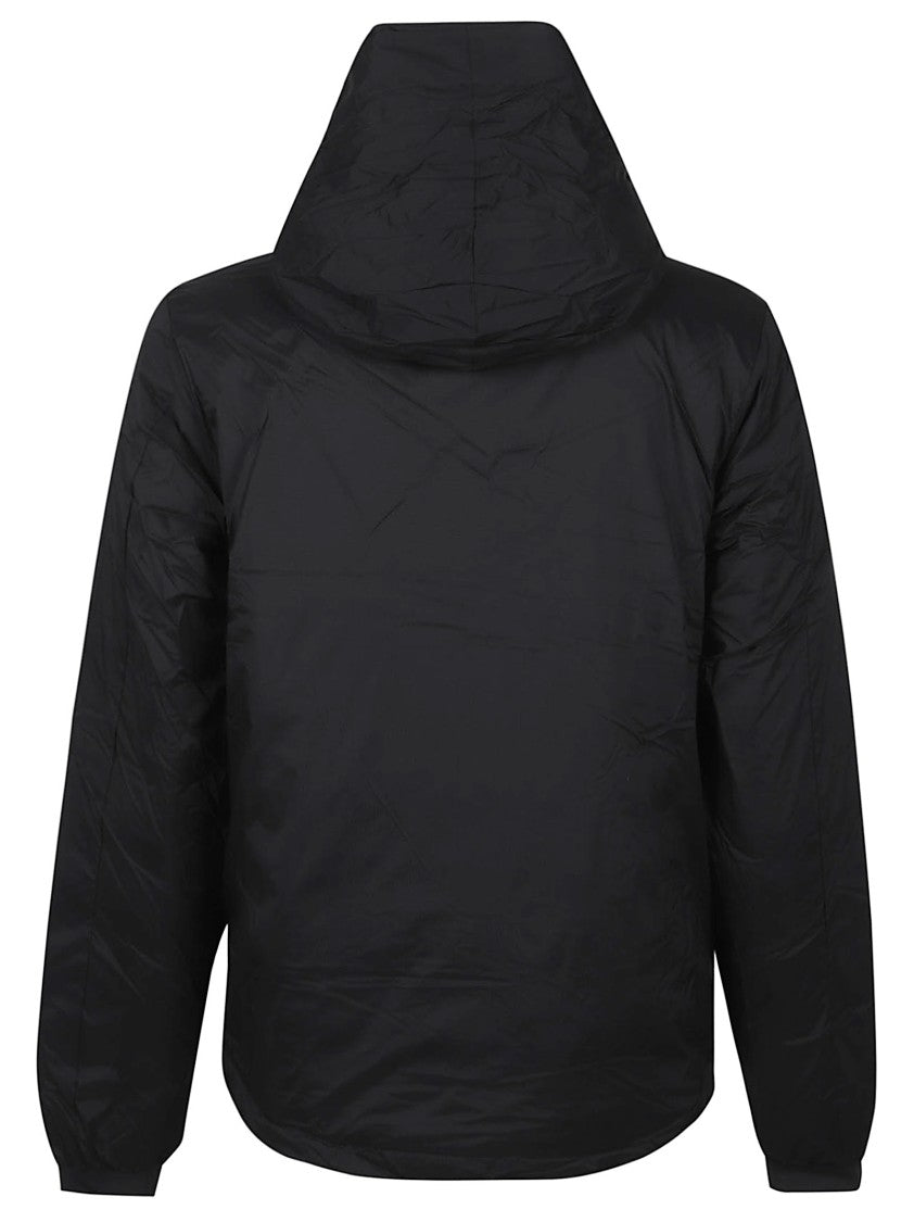 Canada Goose Black Lodget Padded Zip-Through Knit