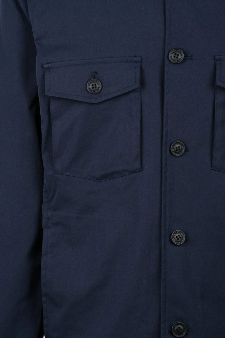 Save The Duck Recycled Nylon Coat - Blue