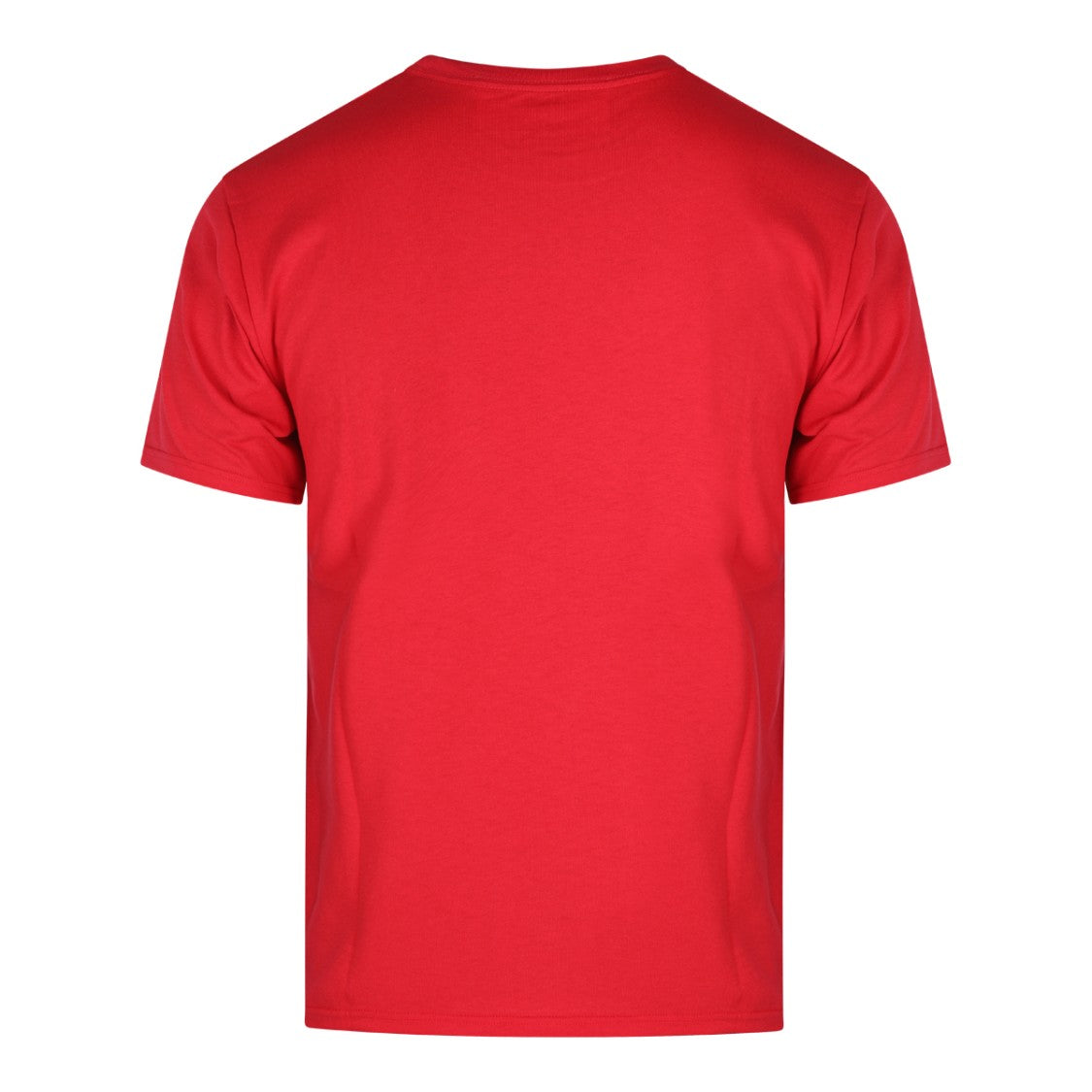 Valentino Red Cotton Frontal Print T-Shirt