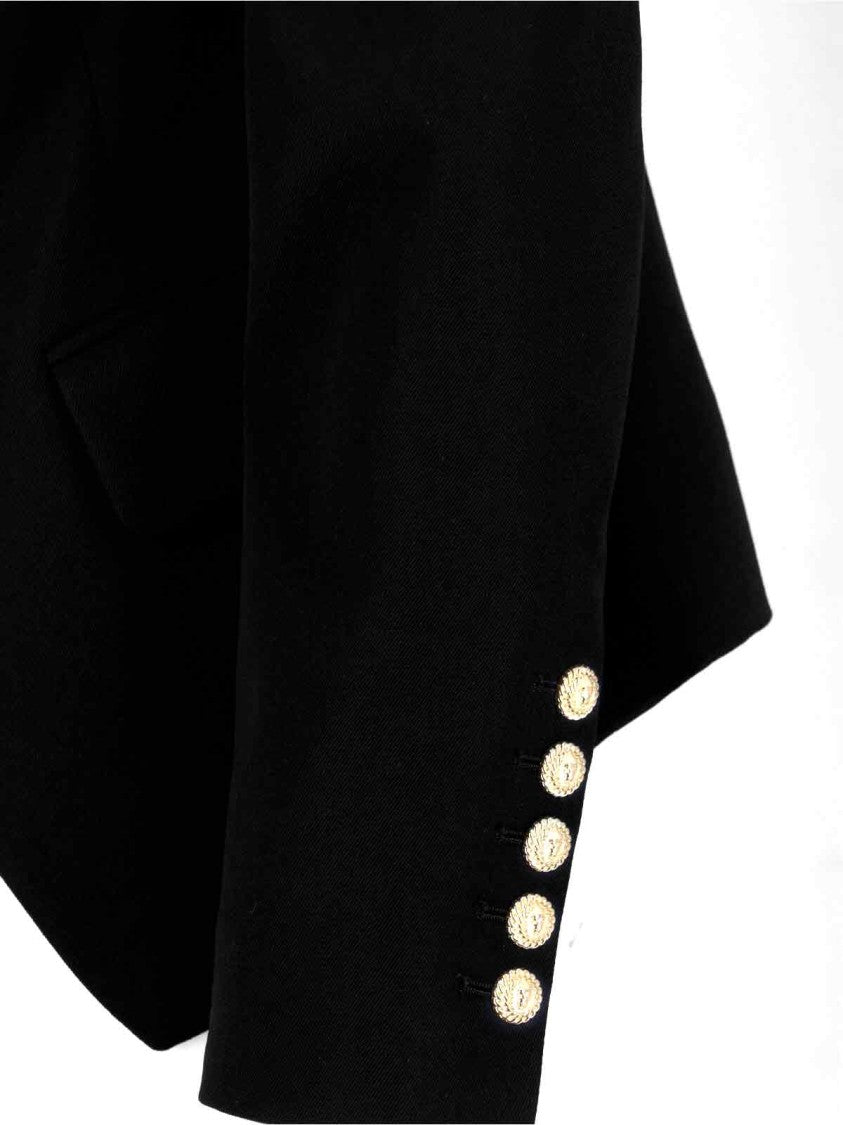 Balmain Double-Breasted Blazer – Black