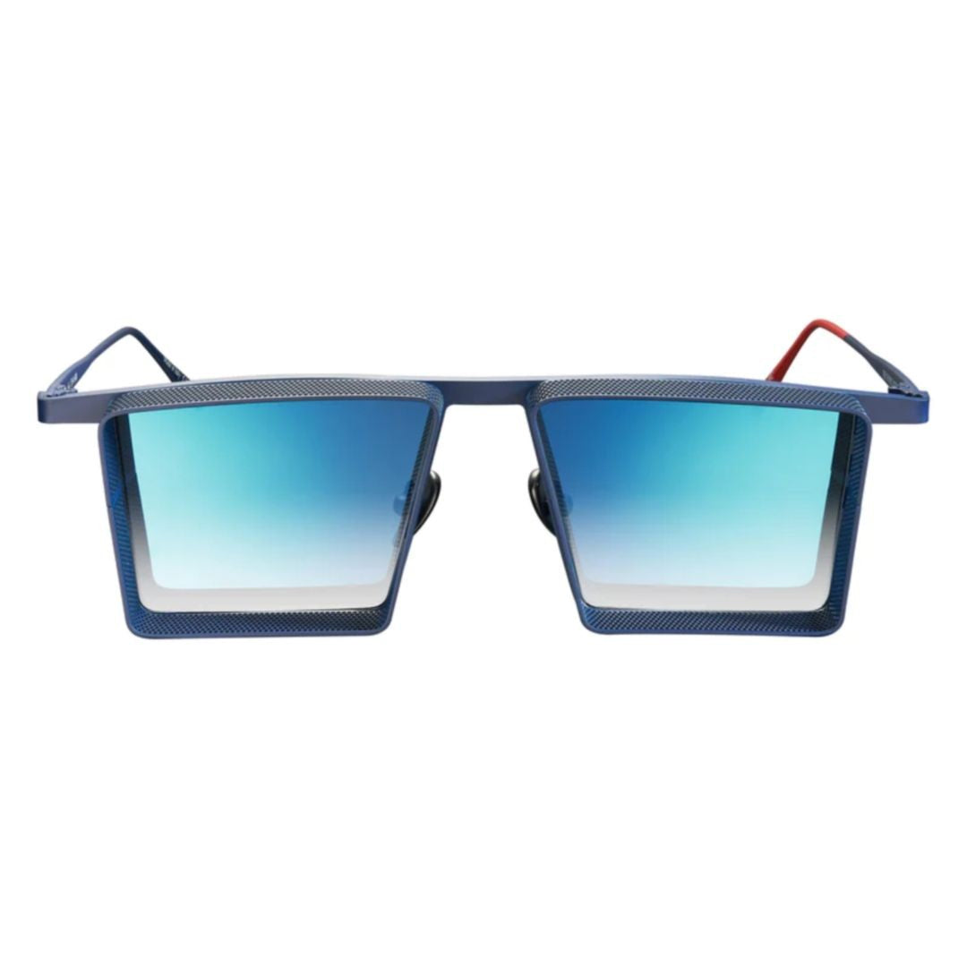 Vysen Al-4 Oversized Square Frame Sunglasses With Textured Finish