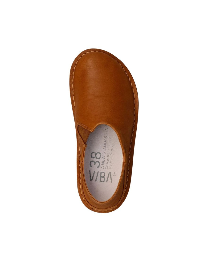 Vibae Zuma Leather Cognac Brown Unisex Shoes