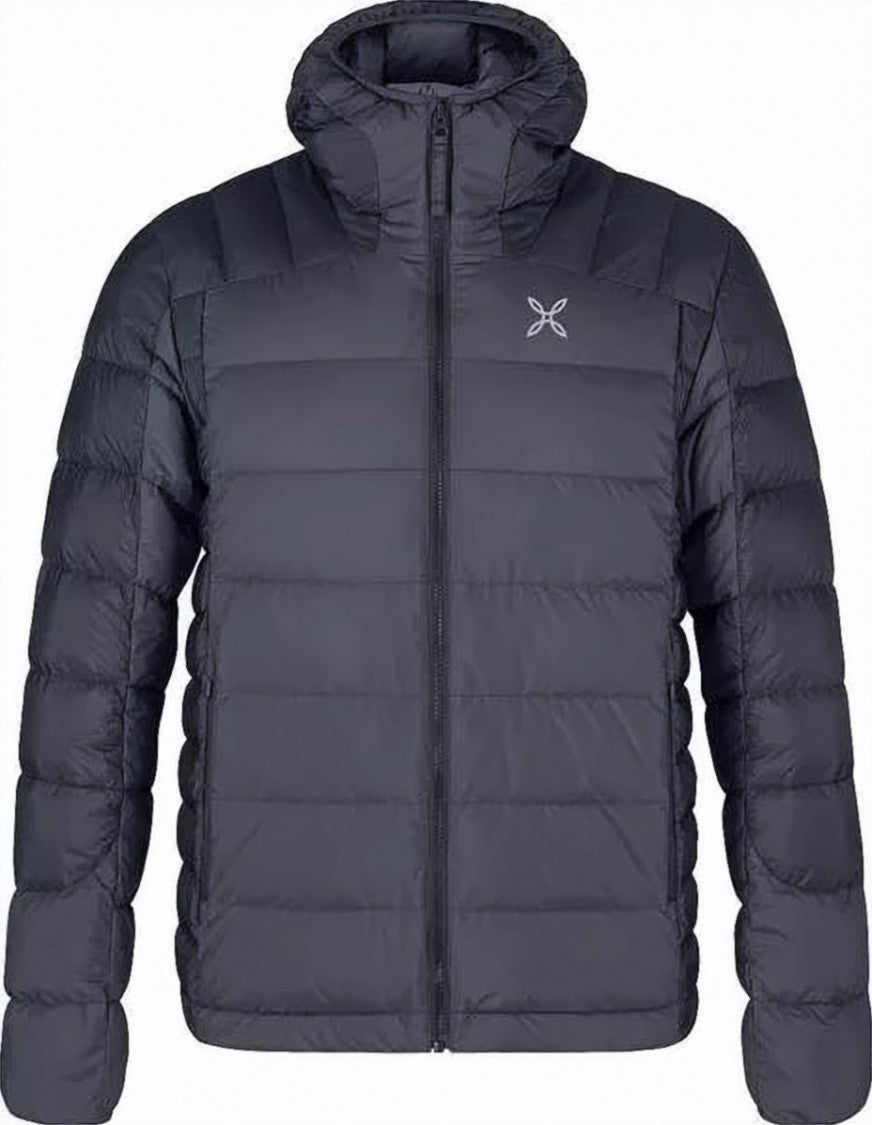 Montura Quilted Down Jacket With Hood And Fitted Silhouette