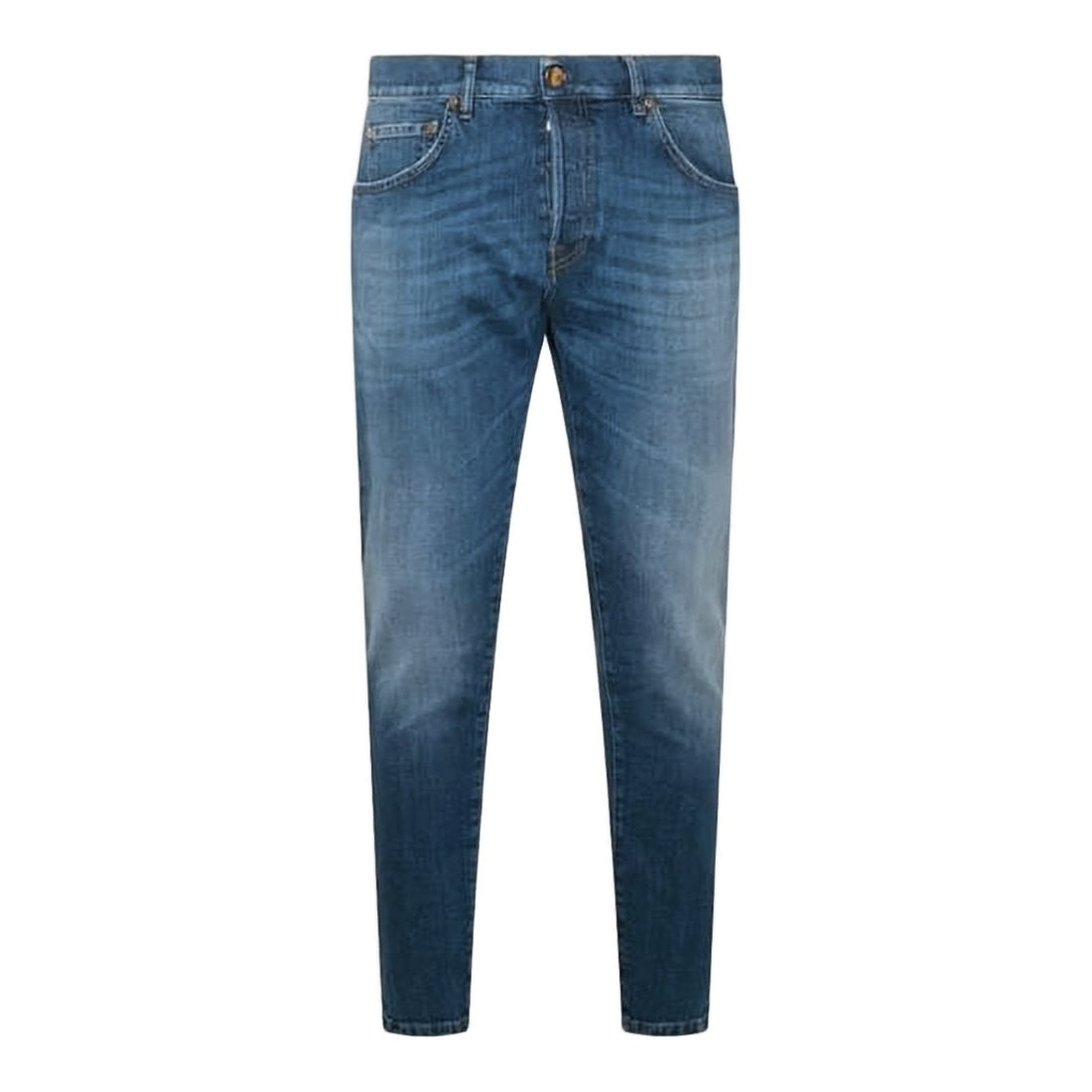 Pt Torino Slim-Fit Medium Blue Denim Pants