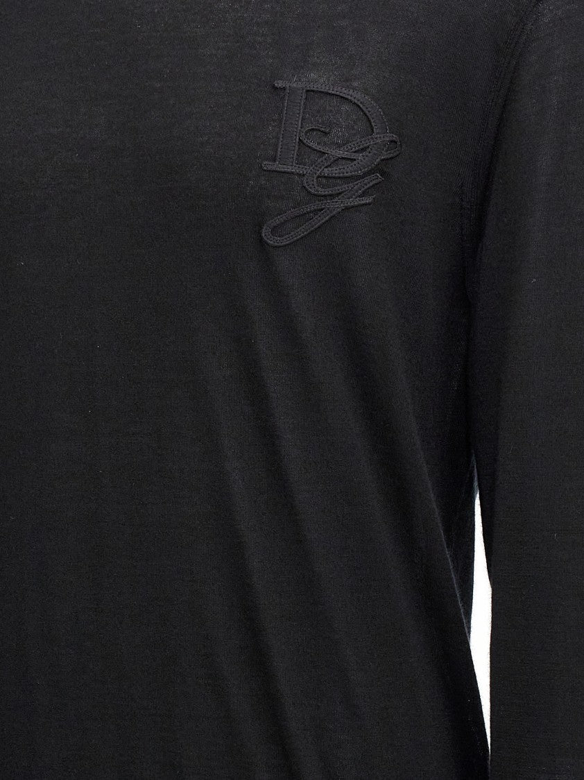 Dolce & Gabbana Logo Embroidery Sweater
