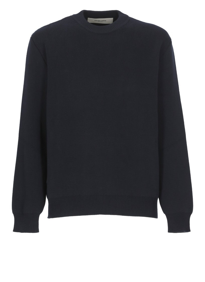 Golden Goose Blue Davis Sweater