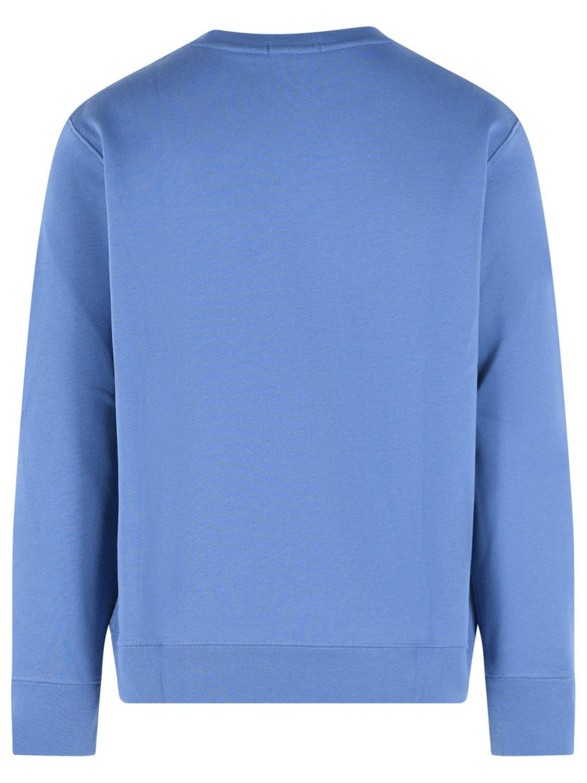 Polo Ralph Lauren Cotton Blend Sweatshirt With Bear Graphic Print