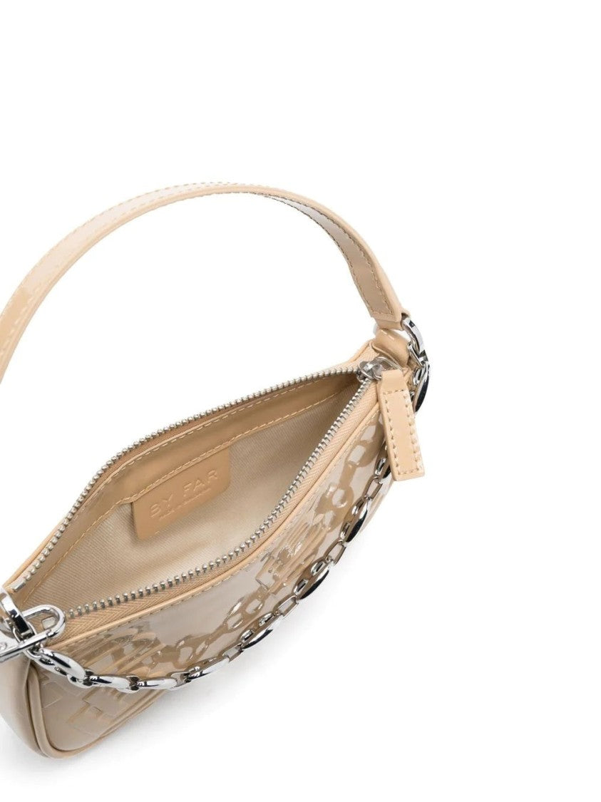 By Far Mini Rachel Kraft Leather Bag