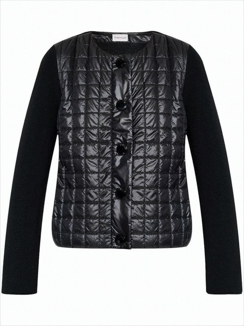 Moncler Quilted Black Jacket