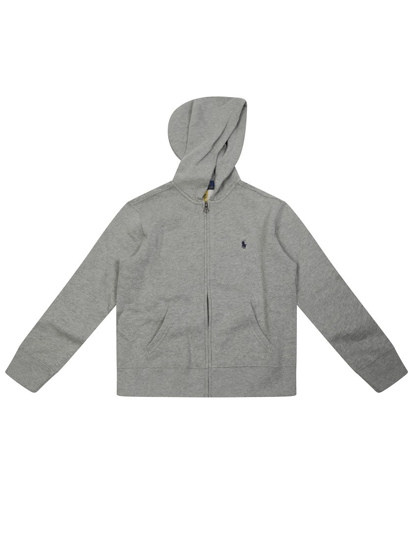 Polo Ralph Lauren Full Zip Hoodie With Embroidered Logo