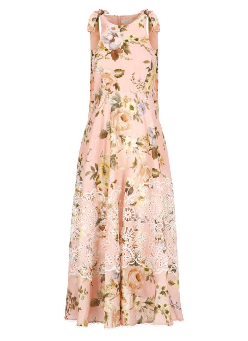 Zimmermann Acacia Broderie Midi Dress