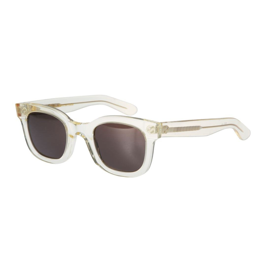 Kador Heritage Translucent Square-Frame Sunglasses With Dark Lenses