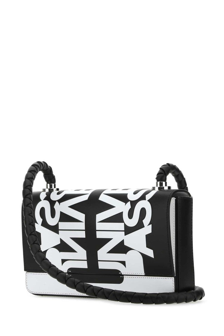 Burberry Two-Tone Leather Crossbody Bag