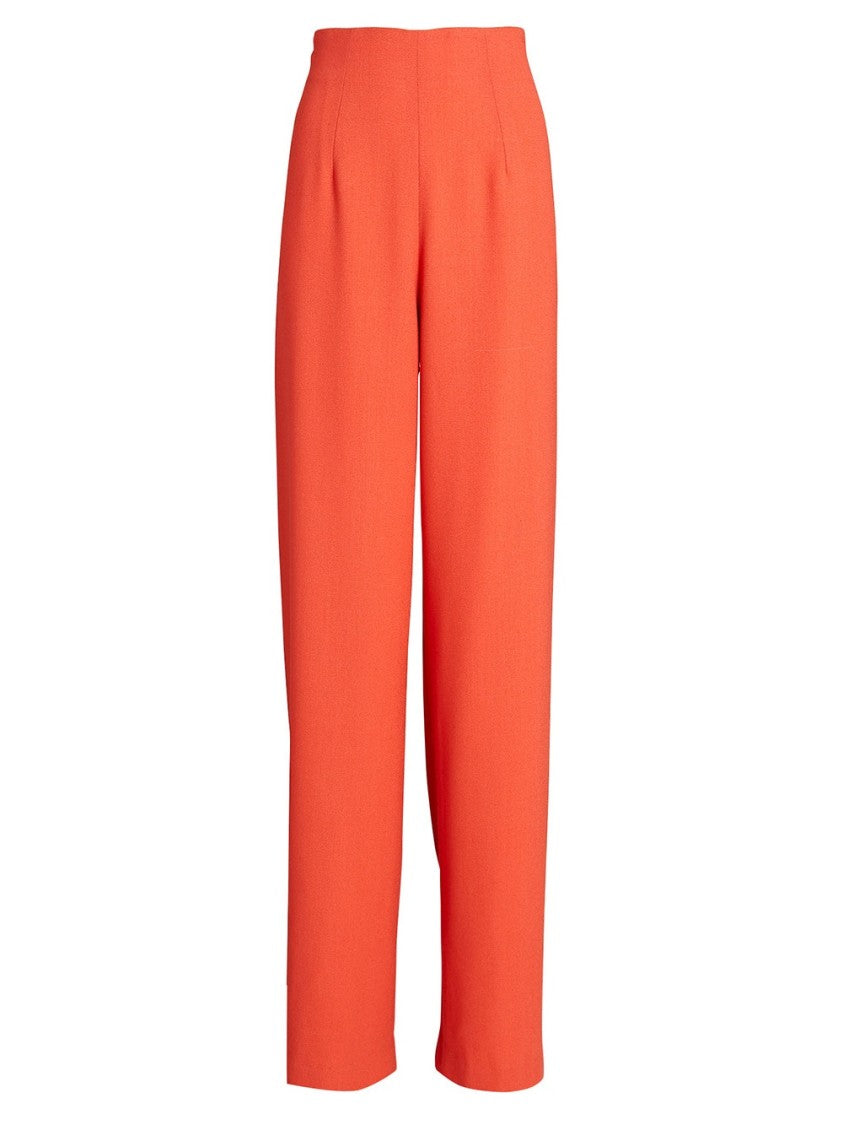 Sergio Hudson High Waisted Signature Pant Apricot