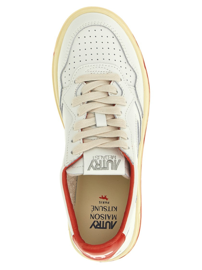 Autry X Maison Kitsuné 'Medalist Low' Sneakers