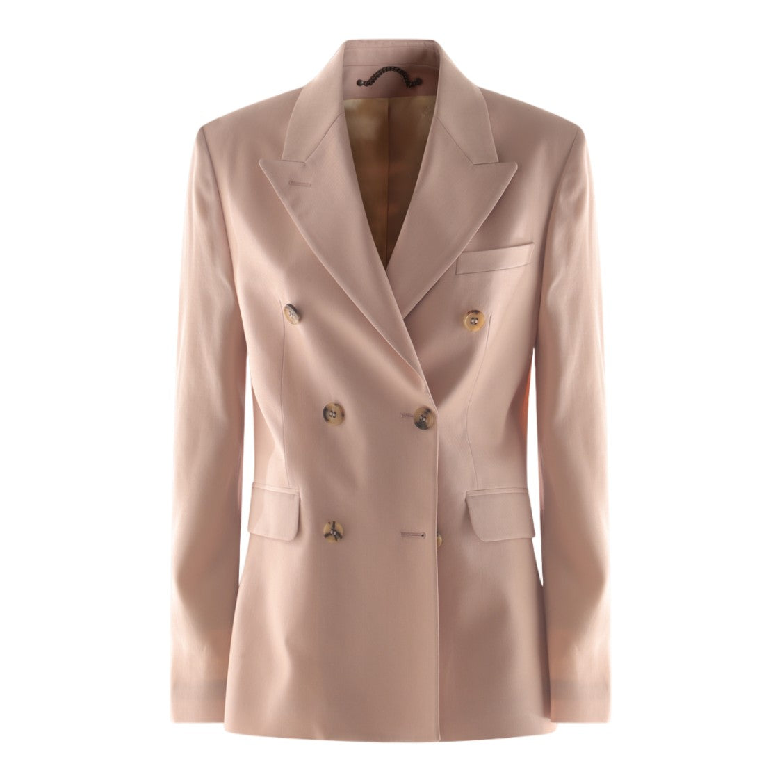 Golden Goose Tailored Double-Breasted Beige Blazer