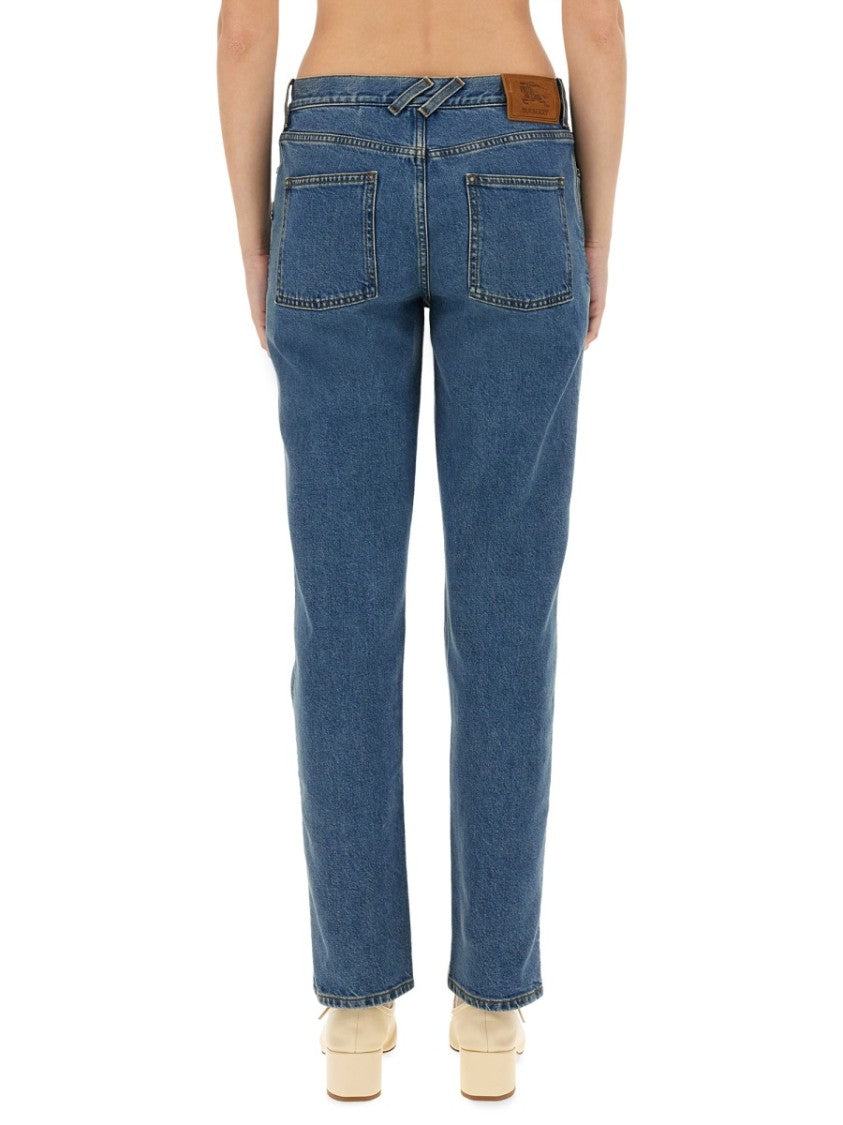 Burberry Classic Five-Pocket Straight Fit Jeans