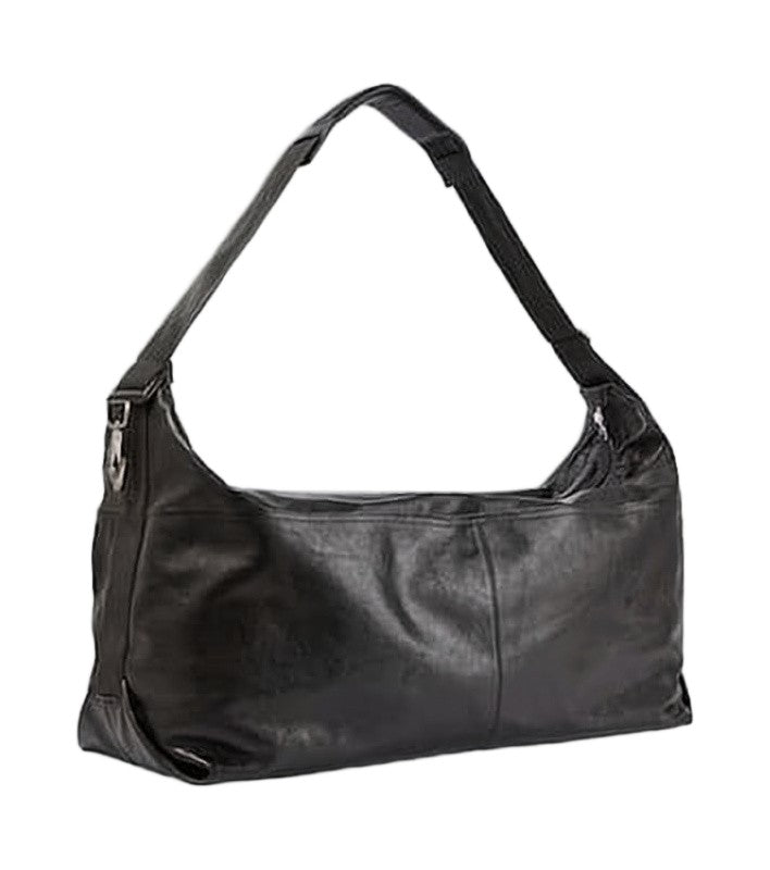 Lemaire Structured Calf Leather Shoulder Bag With Adjustable Strap