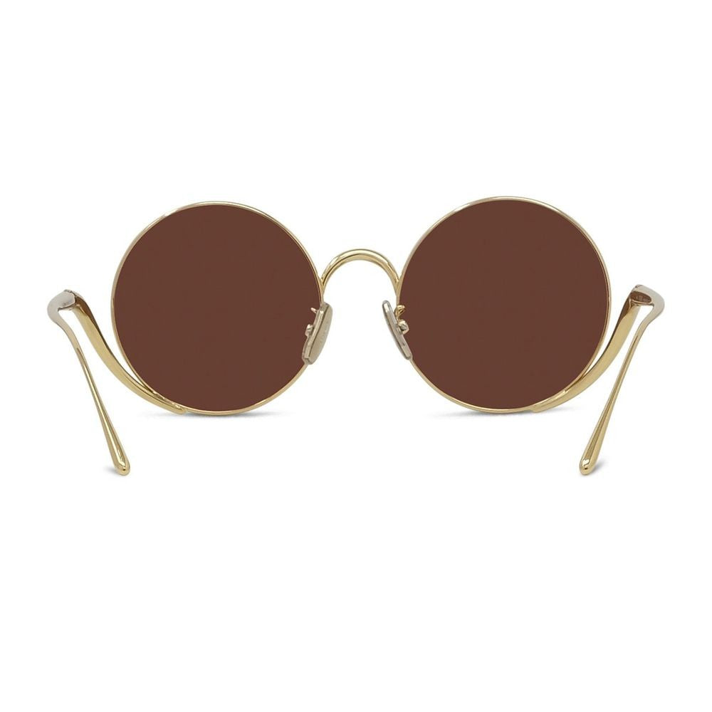 Loewe Round Sunglasses Lw40187u Gold