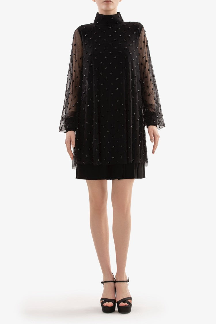 Saiid Kobeisy Beaded Short Dress