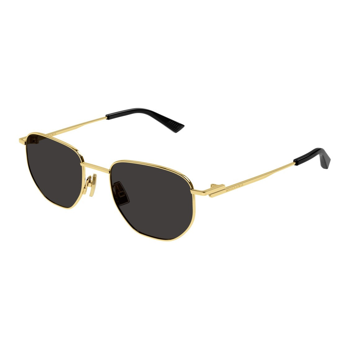 Bottega Veneta Bv1301s Gold Metal Frame Sunglasses