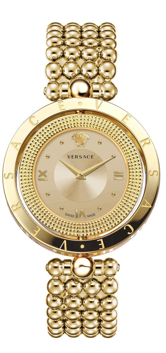 Versace Versace Eon Quartz Wristwatch With Rotatable Design