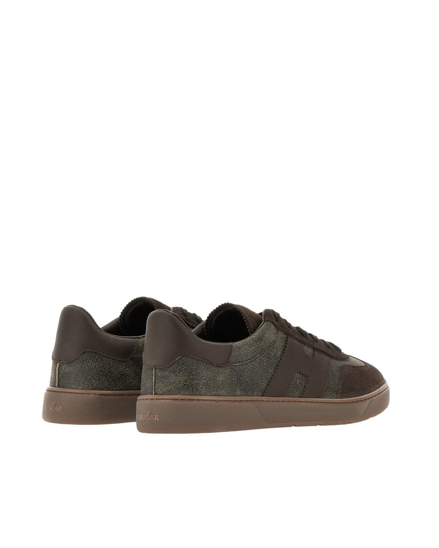 Hogan Brown Hogan Cool Suede Sneakers