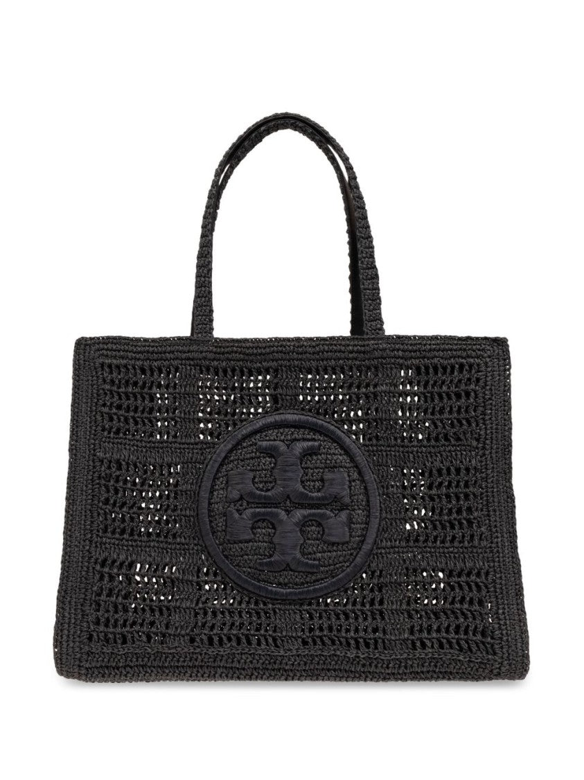 Tory Burch Woven Raffia Tote Bag