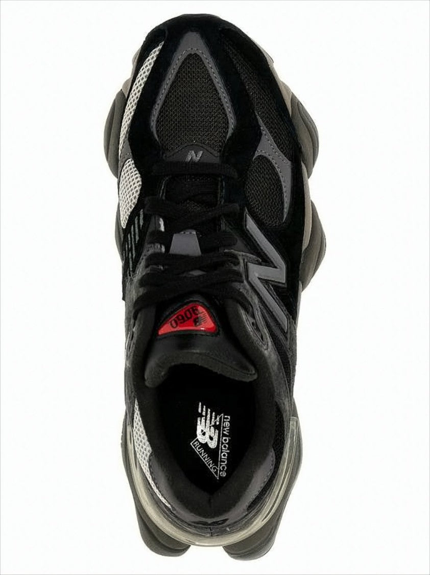 New Balance Layered Chunky Sneakers With Reflective Details