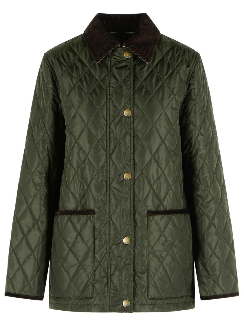 Burberry Green Polyamide Jacket