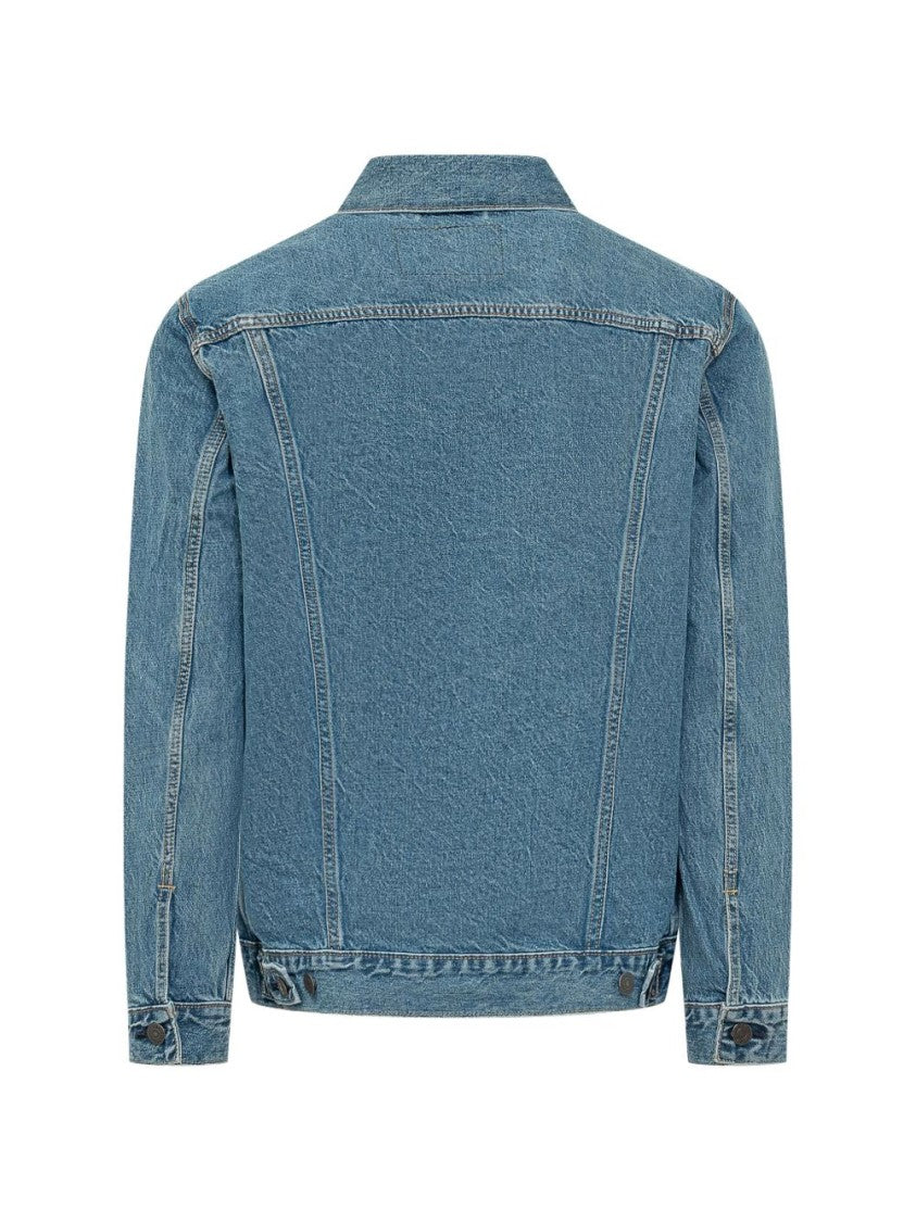 Levi's Structured Blue Denim Jacket With Classic Features