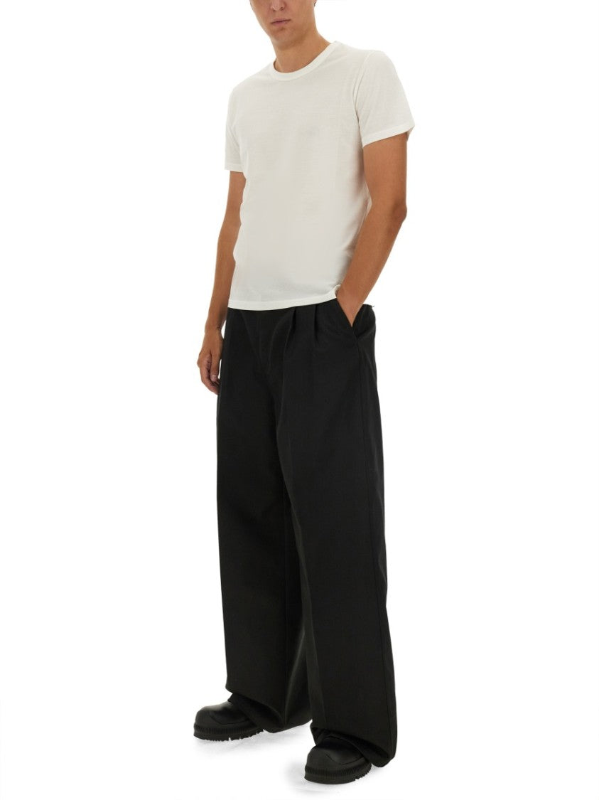 Jil Sander Classic White Cotton T-Shirt