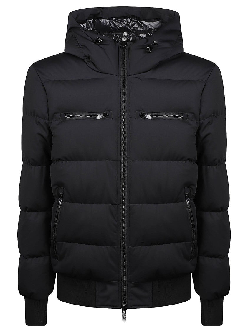 Moose Knuckles Soho Quilted Padded Nylon-Blend Bomber Jacket