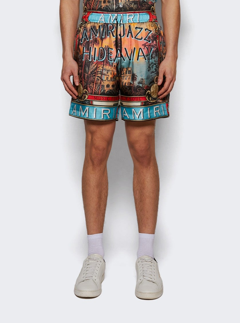 Amiri Jazz Hideaway Short Multicolor