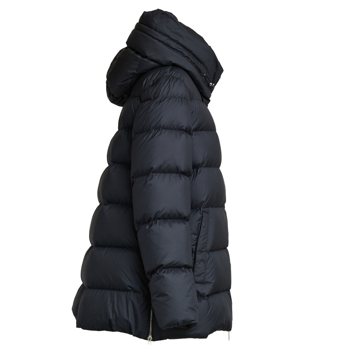 Add Slim-Fit Down Jacket With Adjustable Hood And Innovative Features